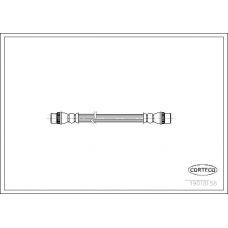 19018158 CORTECO Тормозной шланг