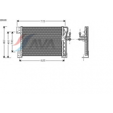 JE5005 AVA Конденсатор, кондиционер