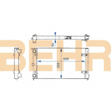 2109138 BEHR Radiator