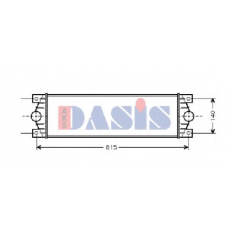 187200N AKS DASIS Интеркулер