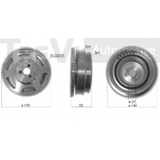 PC1171 TREVI AUTOMOTIVE Ременный шкив, коленчатый вал