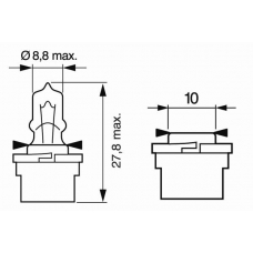 1 987 302 260 BOSCH Лампа накаливания