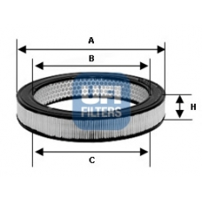 27.946.00 UFI Воздушный фильтр