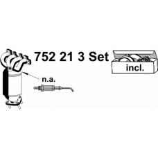 752213 ERNST Катализатор; Катализатор коллектора