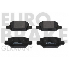 5502223348 EUROBRAKE Комплект тормозных колодок, дисковый тормоз