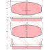 GDB369 TRW Комплект тормозных колодок, дисковый тормоз