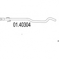 01.40304 MTS Труба выхлопного газа