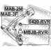 MAB-2M FEBEST Подвеска, рычаг независимой подвески колеса