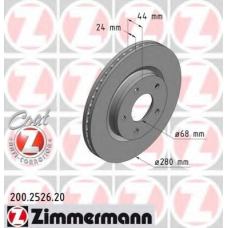200.2526.20 ZIMMERMANN Тормозной диск