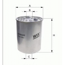 WF8310 WIX Топливный фильтр