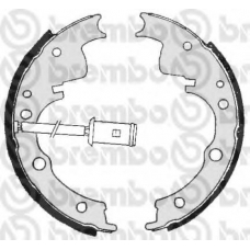 S A6 505 BREMBO Комплект тормозных колодок