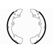 5185209 GIRLING Комплект тормозных колодок