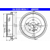 24.0222-8024.1 ATE Тормозной барабан