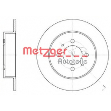 6531.00 METZGER Тормозной диск