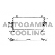 102638 AUTOGAMMA Конденсатор, кондиционер