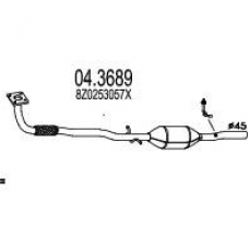 04.3689 MTS Катализатор