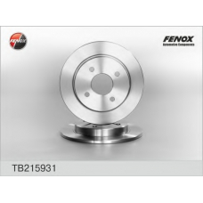 TB215931 FENOX Тормозной диск