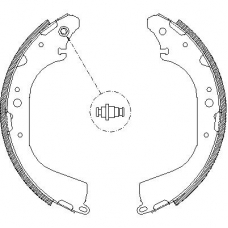 4172.01 ROADHOUSE Комплект тормозных колодок
