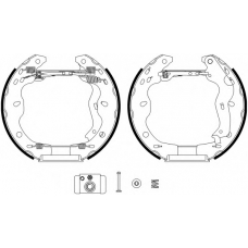 8DB 355 022-941 HELLA Комплект тормозных колодок