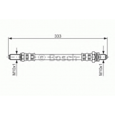 1 987 476 619 BOSCH Тормозной шланг