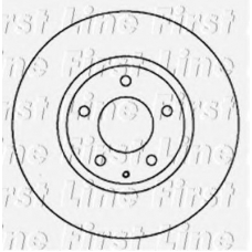FBD1735 FIRST LINE Тормозной диск