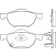 P 28 036<br />BREMBO<br />Комплект тормозных колодок, дисковый тормоз