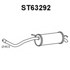 ST63292 VENEPORTE Глушитель выхлопных газов конечный