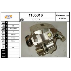 1165016 SNRA Тормозной суппорт