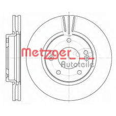 6667.10 METZGER Тормозной диск