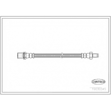 19030345 CORTECO Тормозной шланг