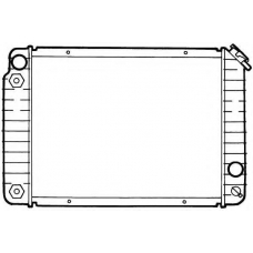 50351 NRF Радиатор, охлаждение двигателя