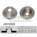 J3312025 NIPPARTS Тормозной диск
