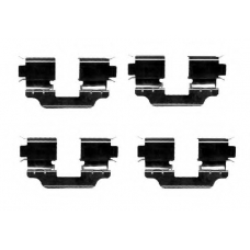 8DZ 355 203-171 HELLA PAGID Комплектующие, колодки дискового тормоза