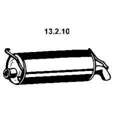 13.2.10 EBERSPACHER Глушитель выхлопных газов конечный