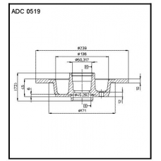 ADC 0519 Allied Nippon Гидравлические цилиндры