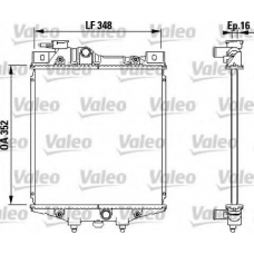 731020 VALEO Радиатор, охлаждение двигателя