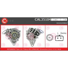 CAL35104OS CASCO Генератор