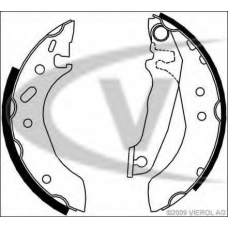 V25-0063 VEMO/VAICO Комплект тормозных колодок