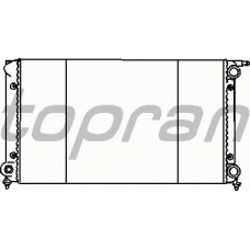 103 384 TOPRAN Радиатор, охлаждение двигателя