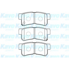 BP-3019 KAVO PARTS Комплект тормозных колодок, дисковый тормоз