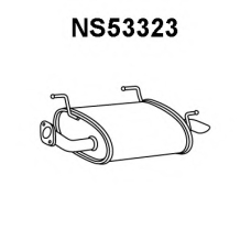 NS53323 VENEPORTE Глушитель выхлопных газов конечный