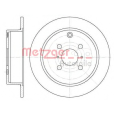 6805.00 METZGER Тормозной диск