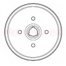 329705B BENDIX Тормозной барабан