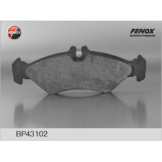 BP43102 FENOX Комплект тормозных колодок, дисковый тормоз