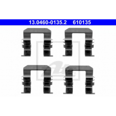 13.0460-0135.2 ATE Комплектующие, колодки дискового тормоза