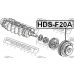 HDS-F20A FEBEST Ременный шкив, коленчатый вал