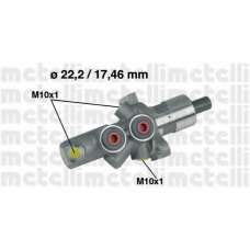 05-0175 METELLI Главный тормозной цилиндр