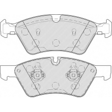 FSL1830 FERODO Комплект тормозных колодок, дисковый тормоз