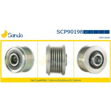 SCP90198.0 SANDO Ременный шкив, генератор