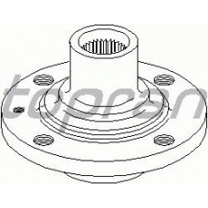 110 631 TOPRAN Ступица колеса